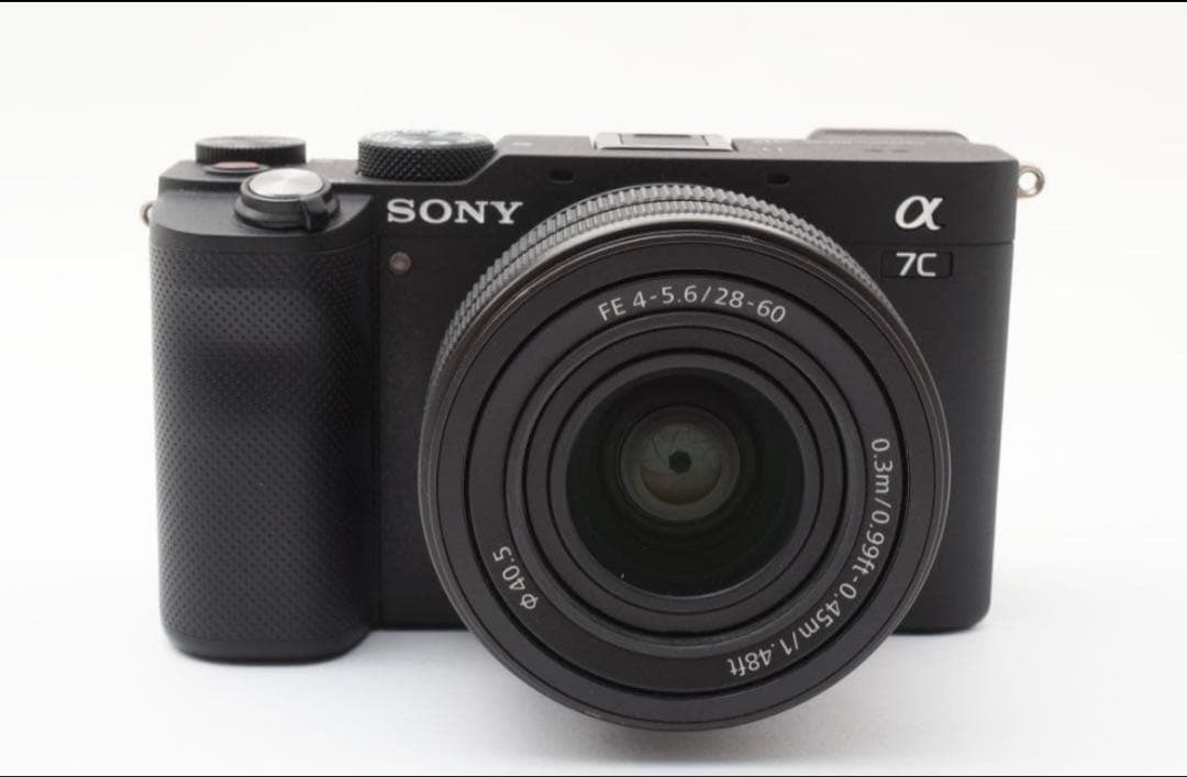 ★美品 SONYソニー α7C 28-60mm f4-5.6 ズームレンズキット