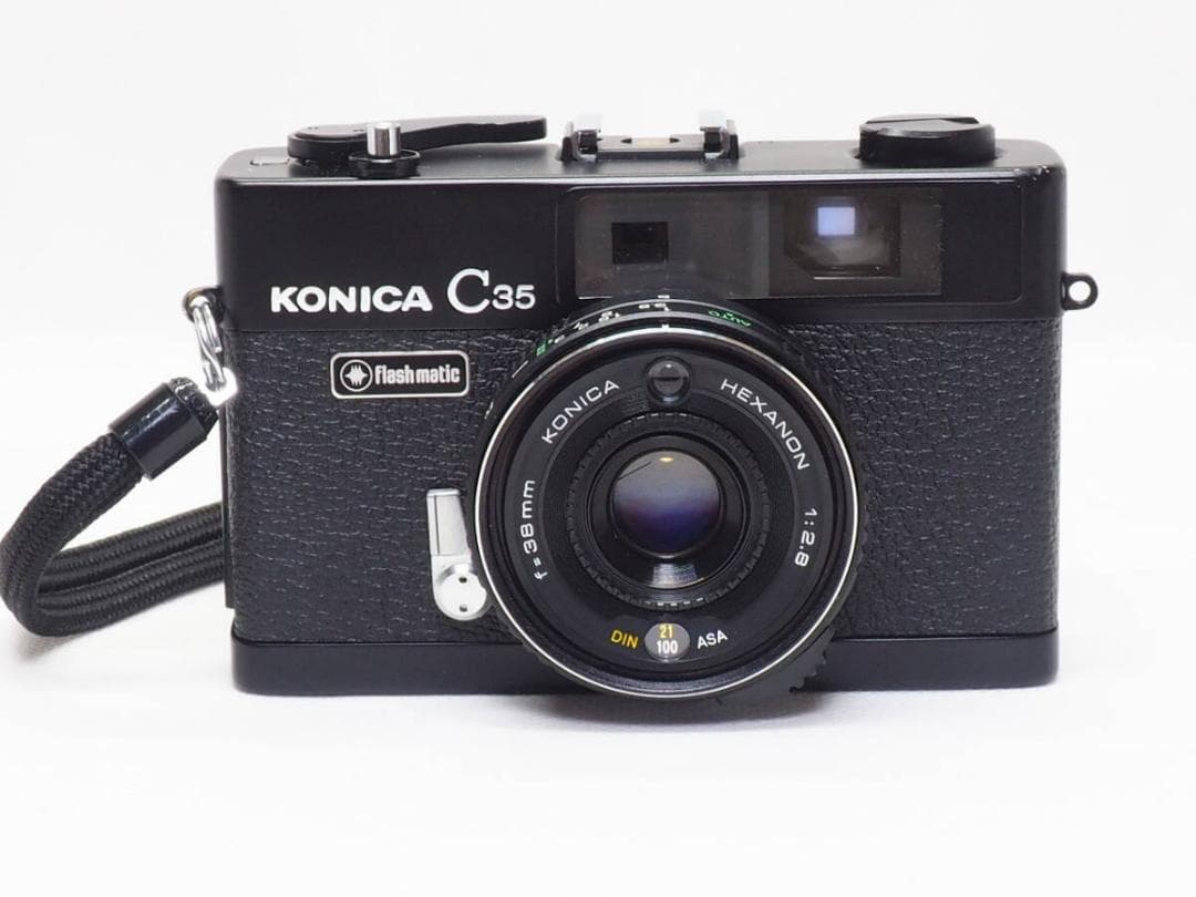 ■美品■ KONICA C35 FLASH MATIC ブラック