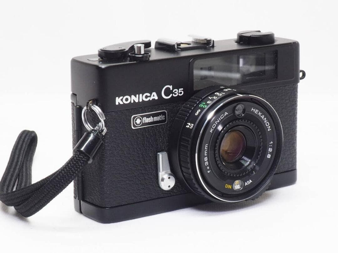 ■美品■ KONICA C35 FLASH MATIC ブラック