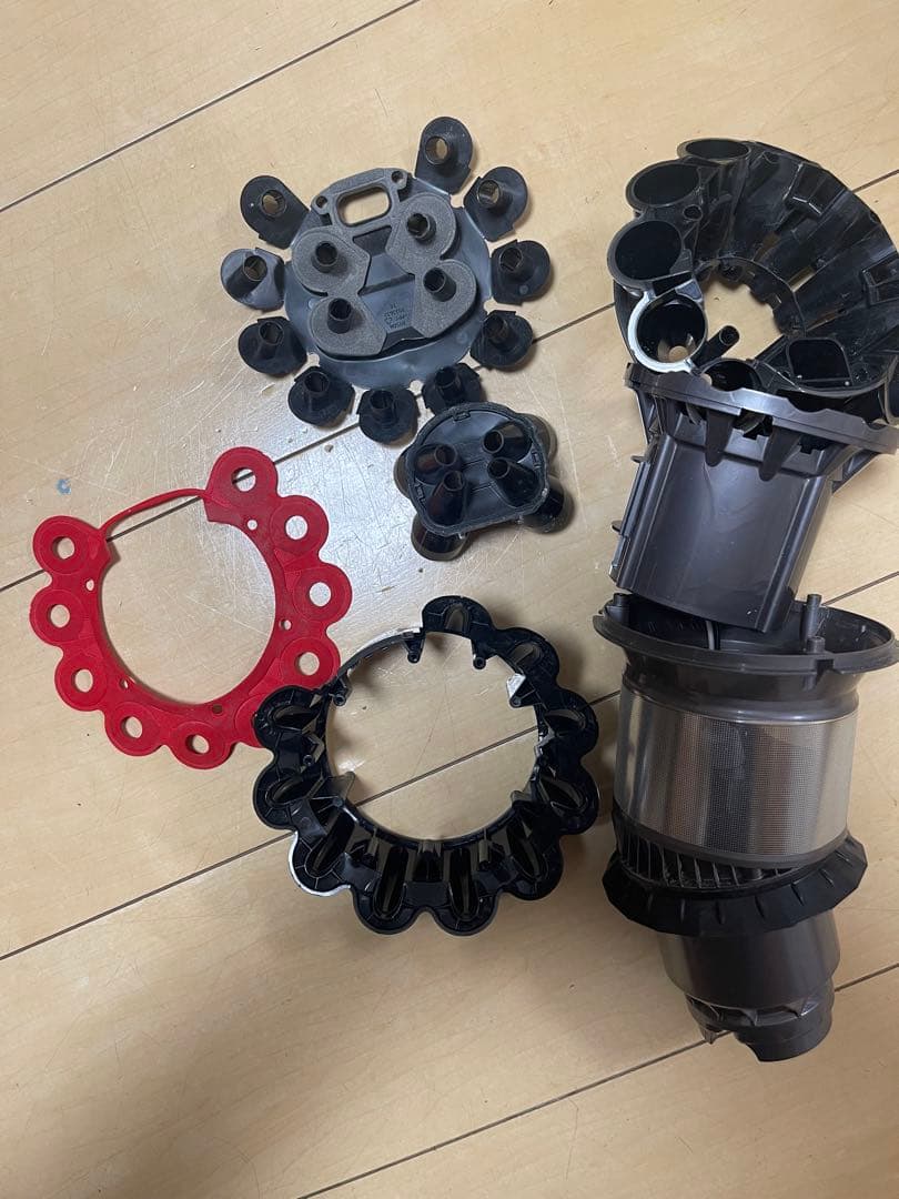 【美品】dyson V10 SV12　純正フロアドック付エコーモード62分