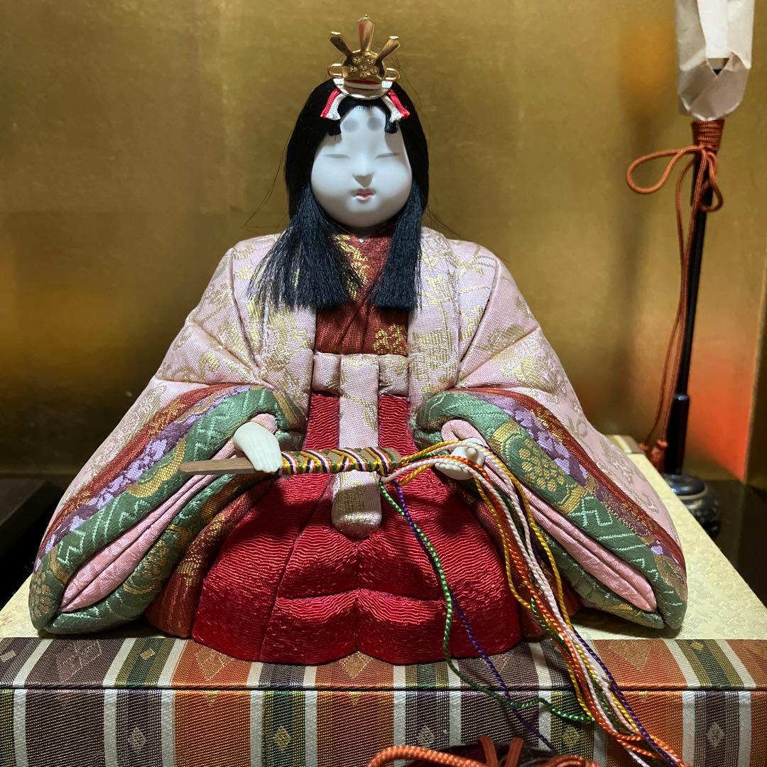 期間限定お値下げ⭐︎真多呂人形　雛人形　彩華雛　木目込み　レア　アンティーク
