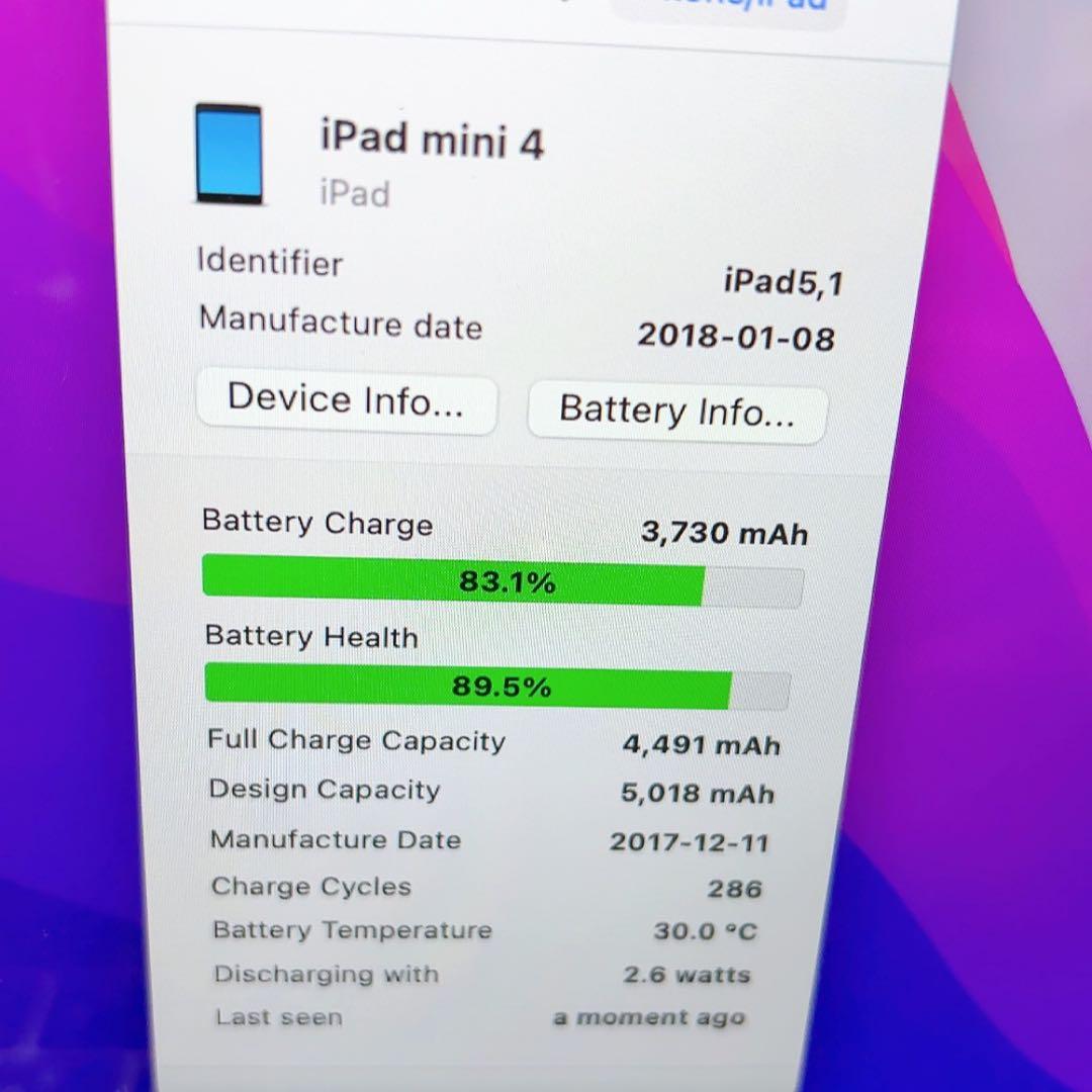 即日発送！iPad mini4 128GB Wi-Fiモデル