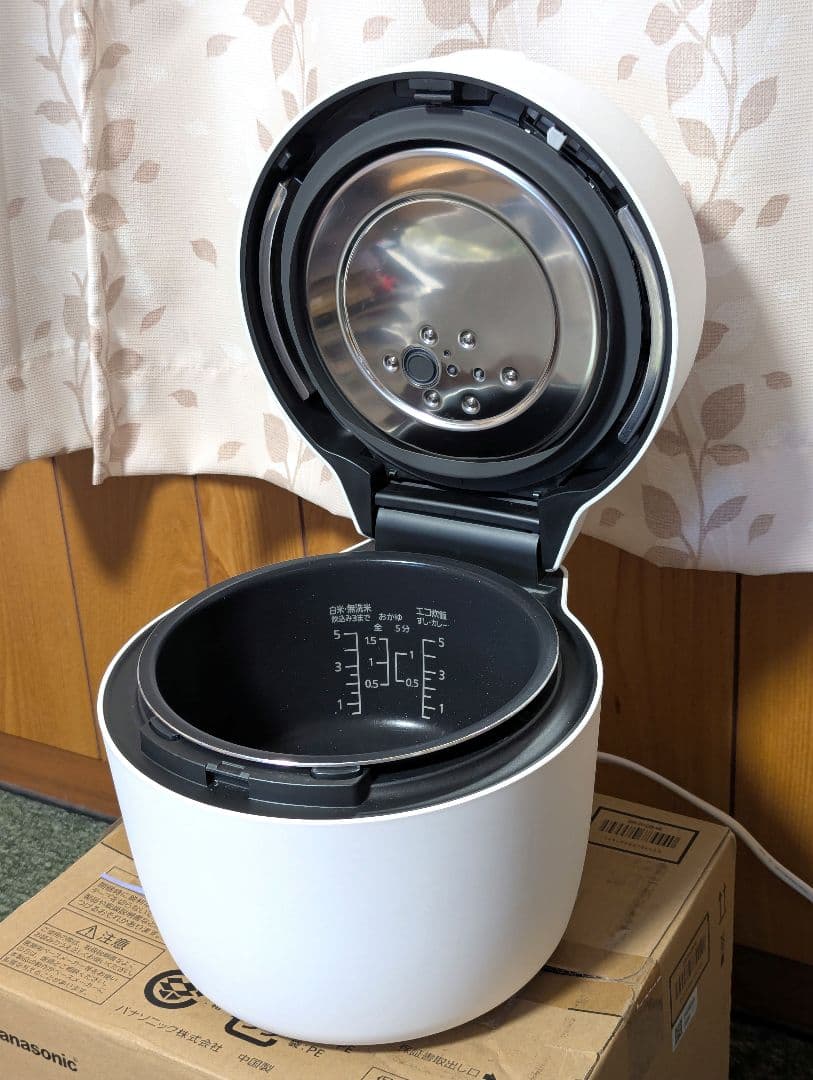 Panasonic 圧力IH炊飯器 SR-R10B 取説 元箱 保証書有 美品