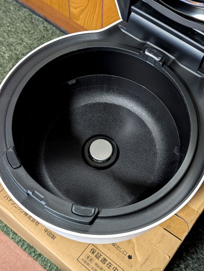 Panasonic 圧力IH炊飯器 SR-R10B 取説 元箱 保証書有 美品