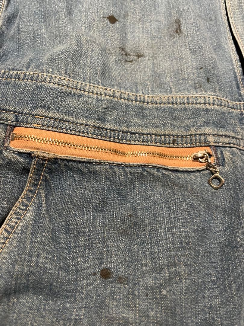 iburiri ブルーブルー オーバーオールナナミカリーボック ２枚セット