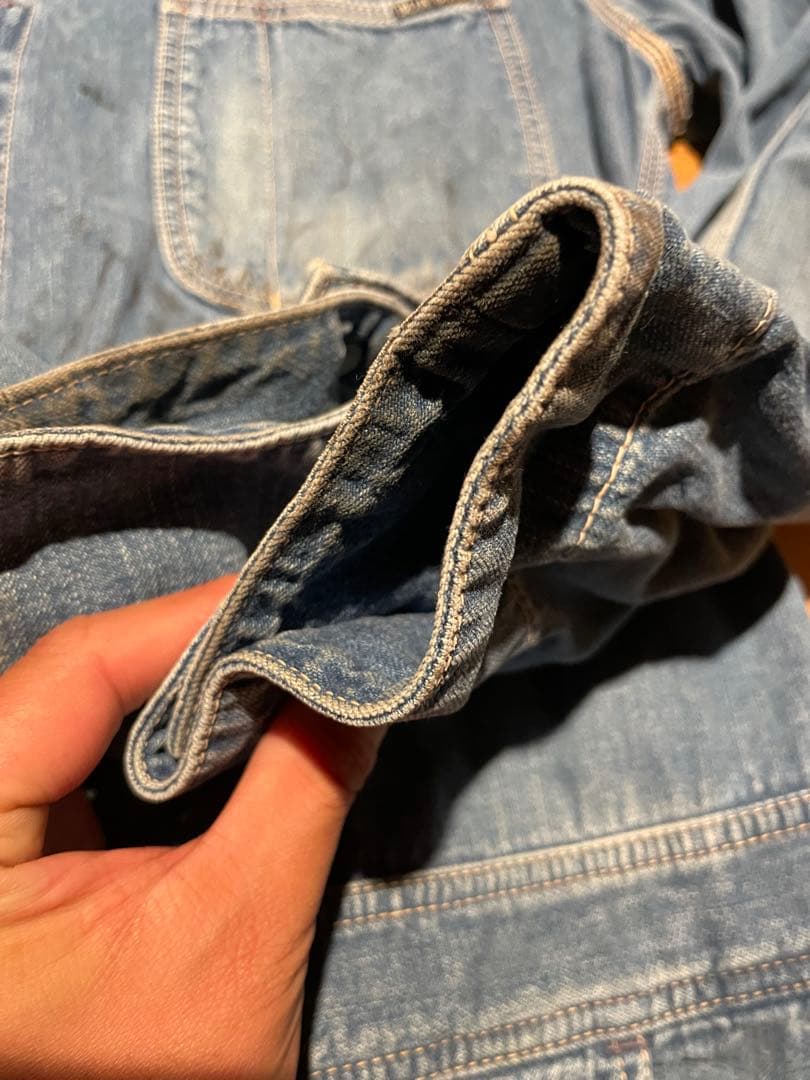 iburiri ブルーブルー オーバーオールナナミカリーボック ２枚セット