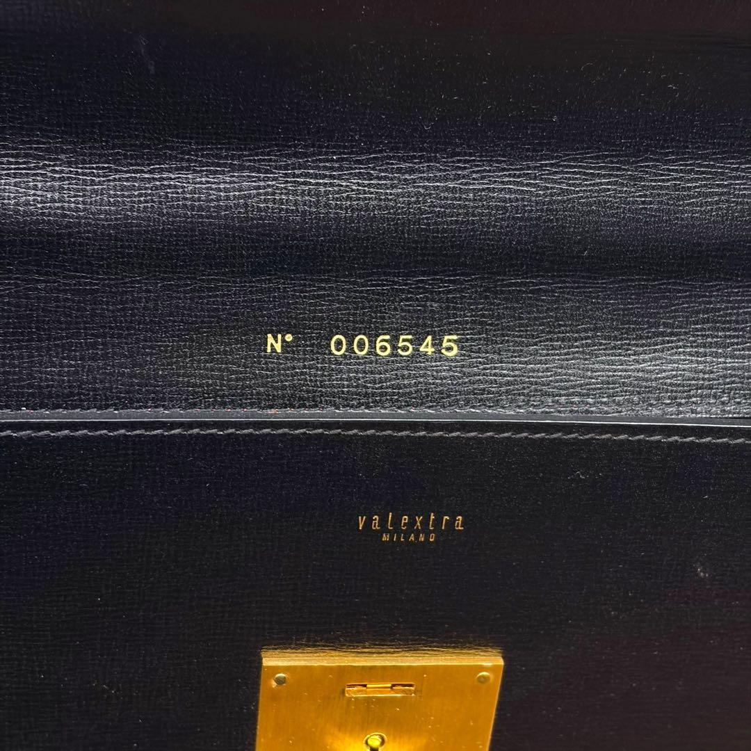valextra ヴァレクストラ ブリーフケース クラッチバッグ レザー