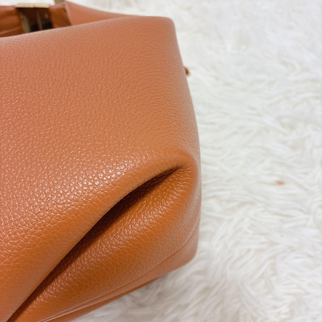 [美品]polene Beri ポレーヌ ベリ　ショルダーバッグ　キャメル