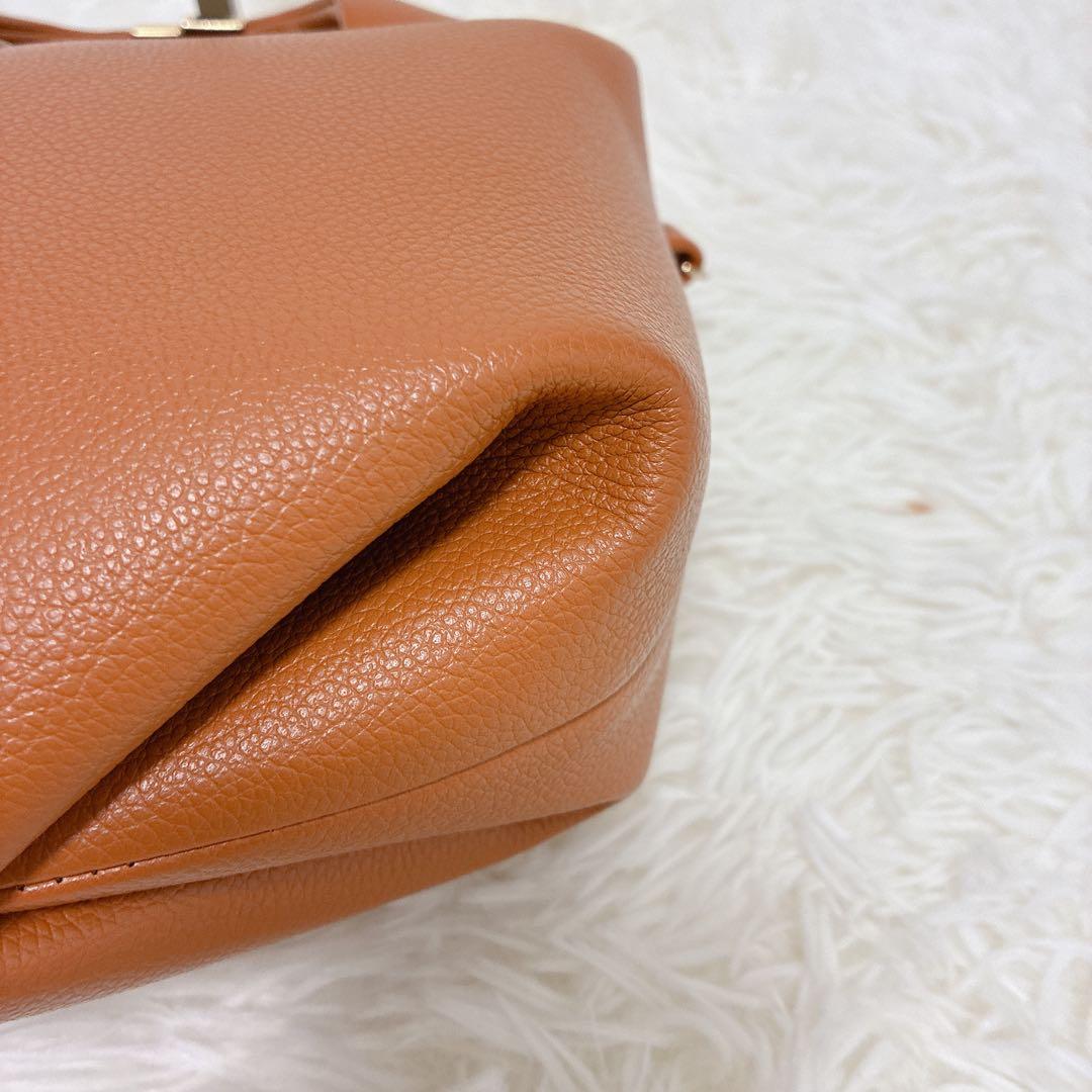 [美品]polene Beri ポレーヌ ベリ　ショルダーバッグ　キャメル