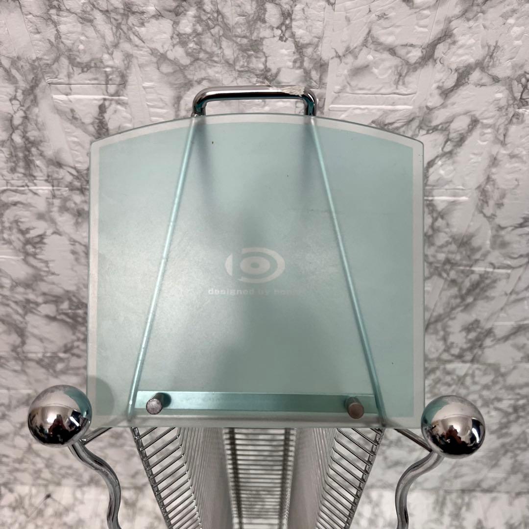 【ビンテージ】90’s ポストモダン CDラック CDタワー シルバー メタル