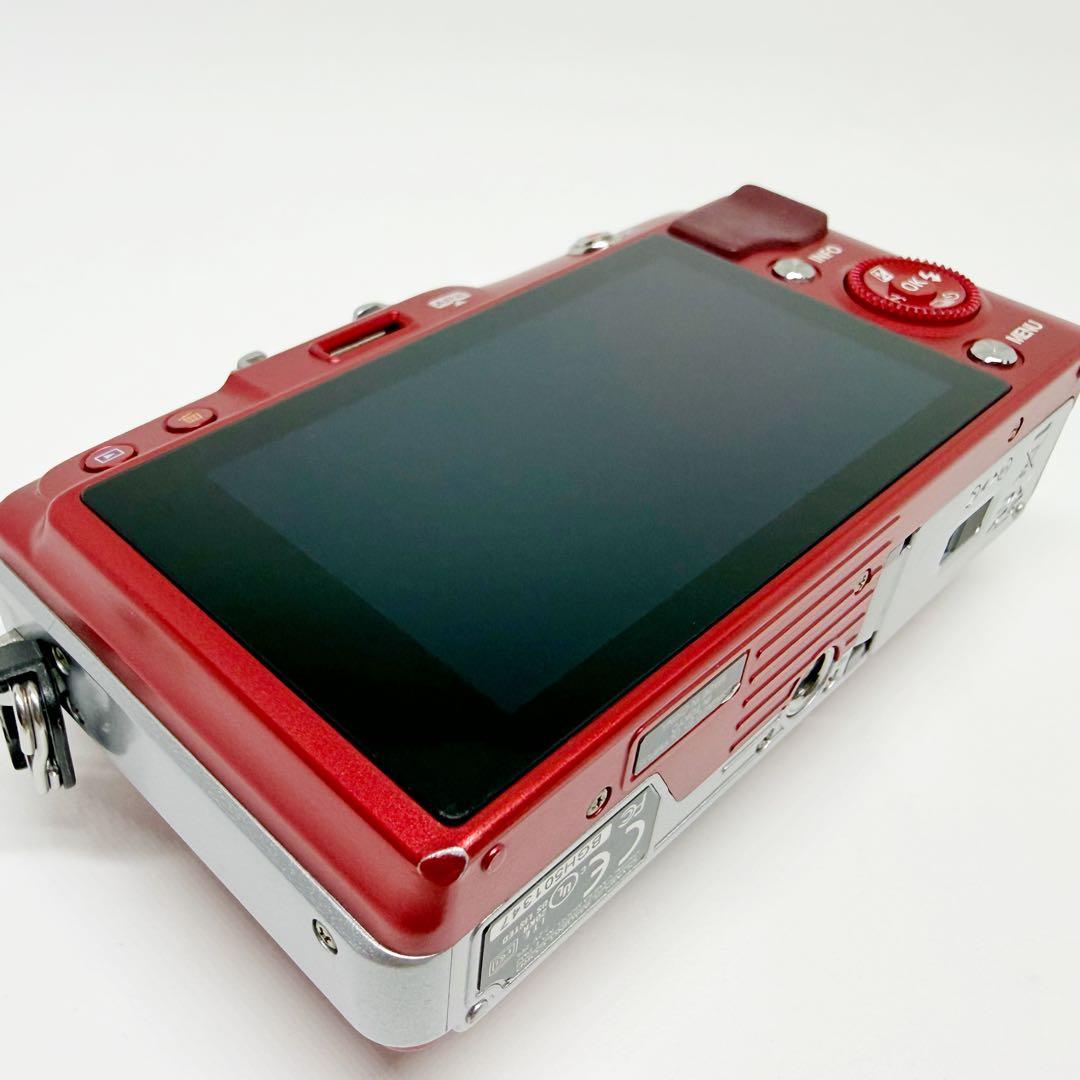 OLYMPUS PEN Mini E-PM2 レッド オリンパス ミラーレス 赤