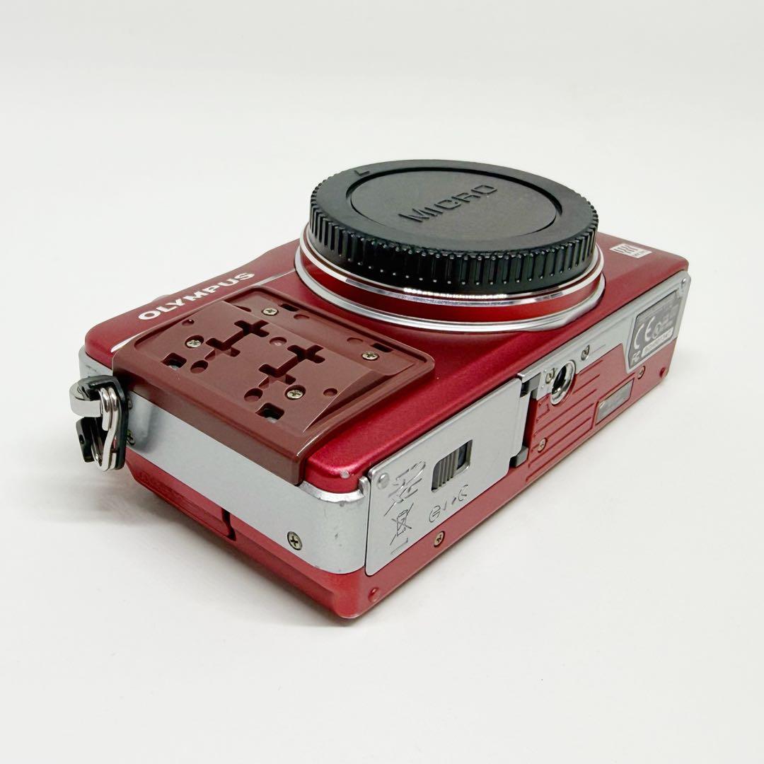 OLYMPUS PEN Mini E-PM2 レッド オリンパス ミラーレス 赤