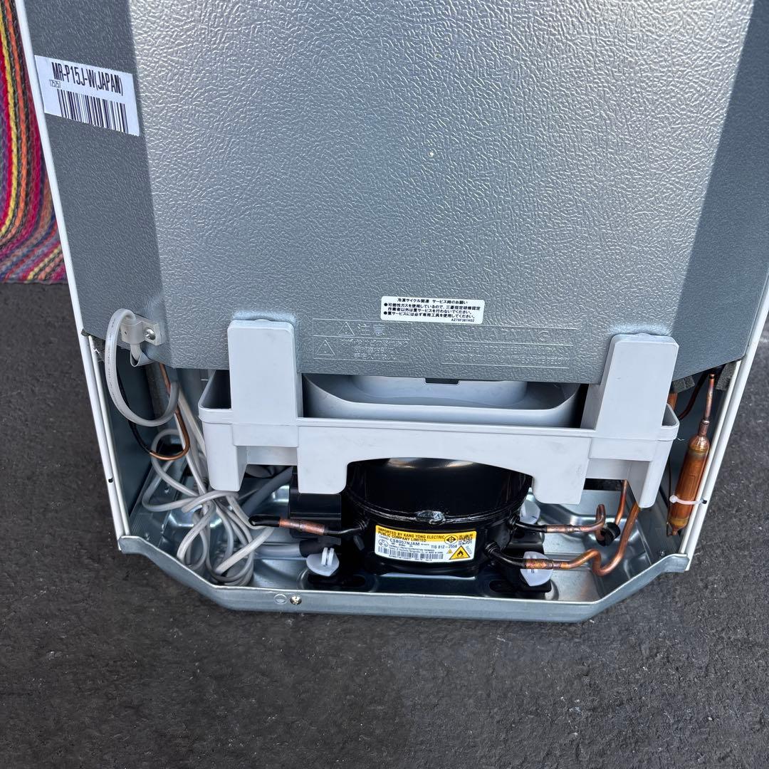 三菱 中古冷凍冷蔵庫146L2024年製 形名MR-P15J-W形