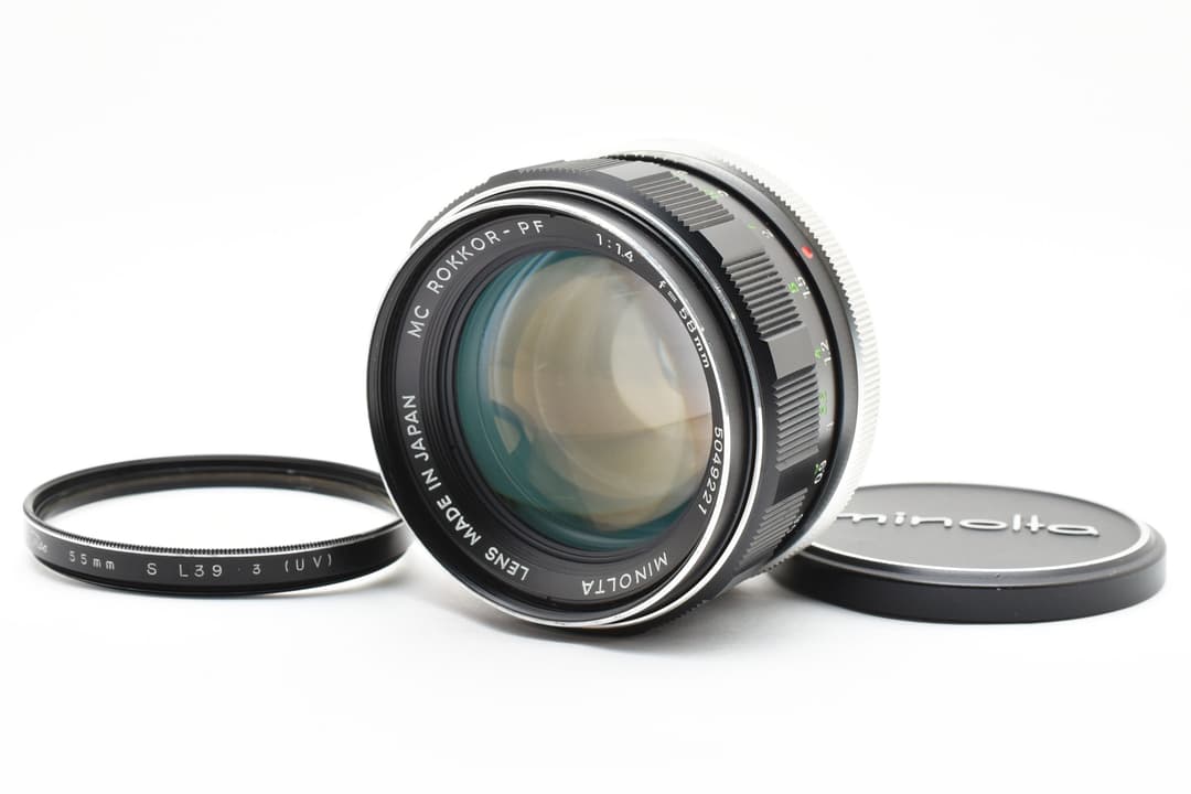 美品 Minolta MC ROKKOR PF 58mm F1.4 #9271