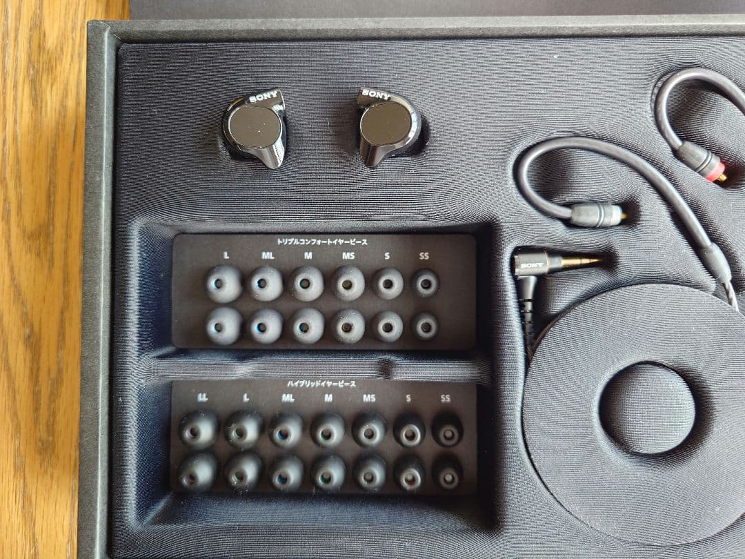 【美品】SONY IER-M7 有線イヤホン ハイレゾ対応 ブラック