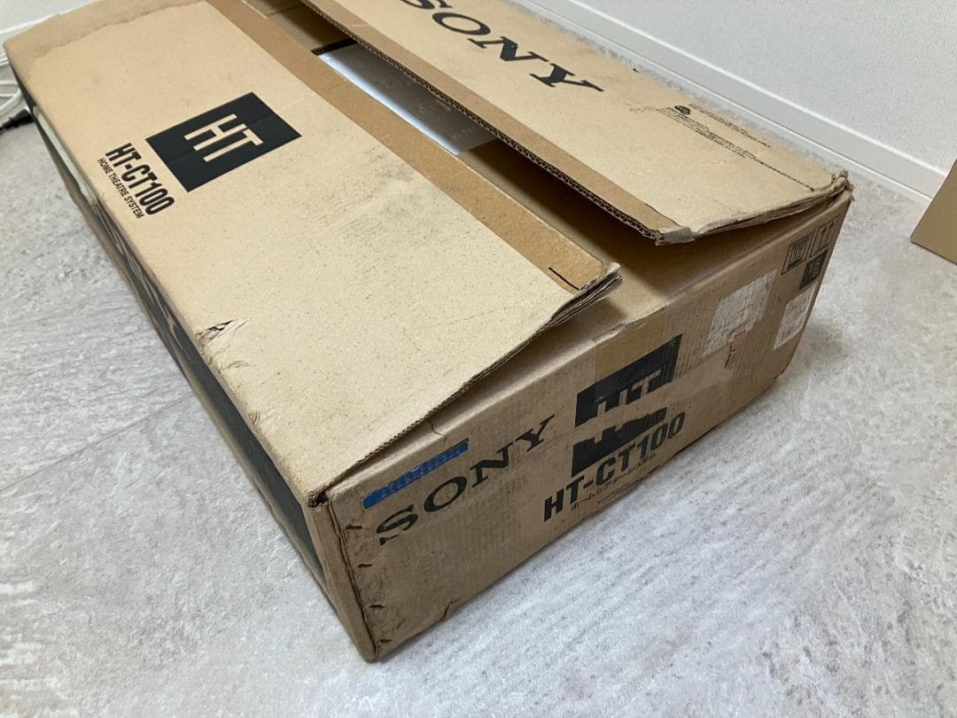 u*i様 SONY ホームシアターシステム　HT-CT100 箱付き