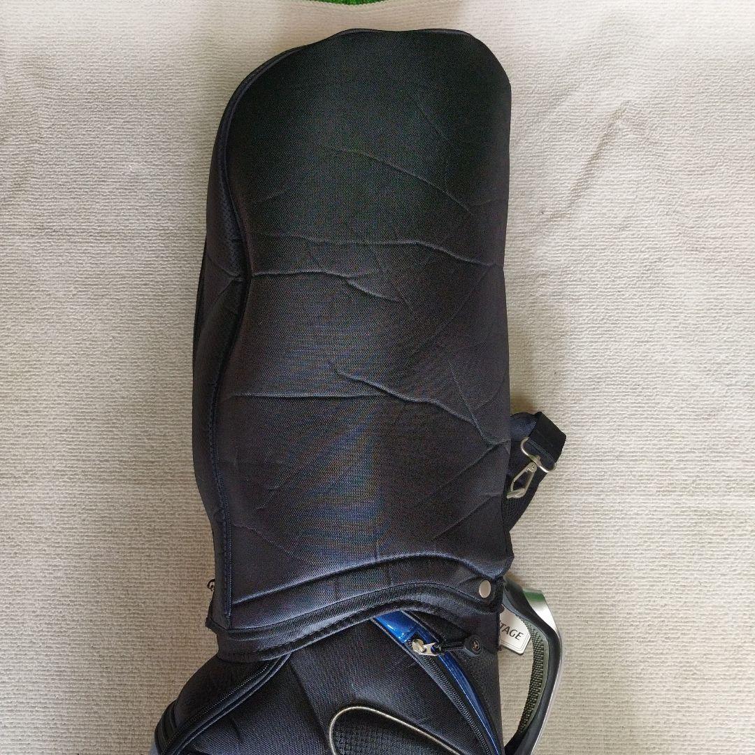 TOURSTAGE キャディバッグ ブラック/ブルー