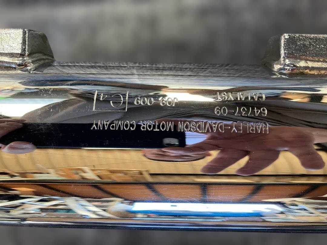 ハーレーダビッドソン　スポーツスター純正マフラー