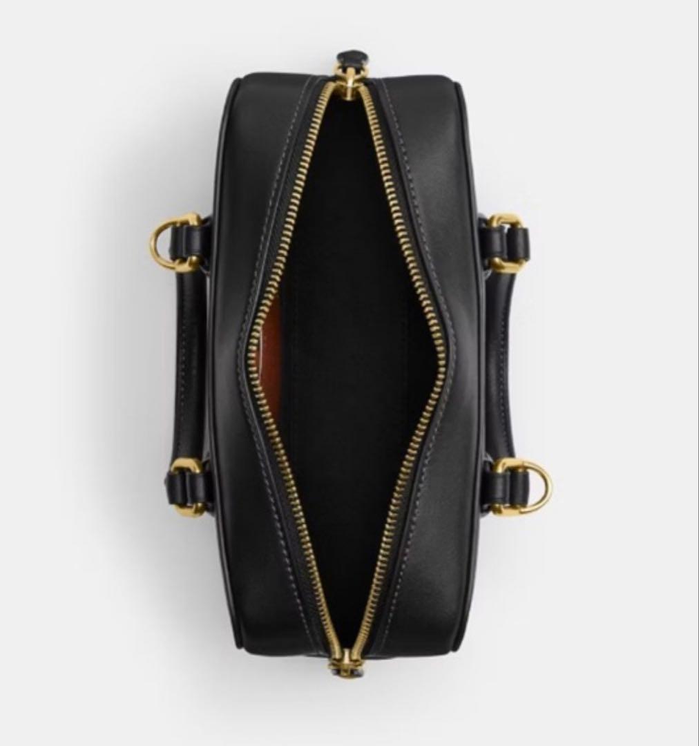 コーチショルダーバッグバワリーサッチェルブラック22新品未使用人気2way