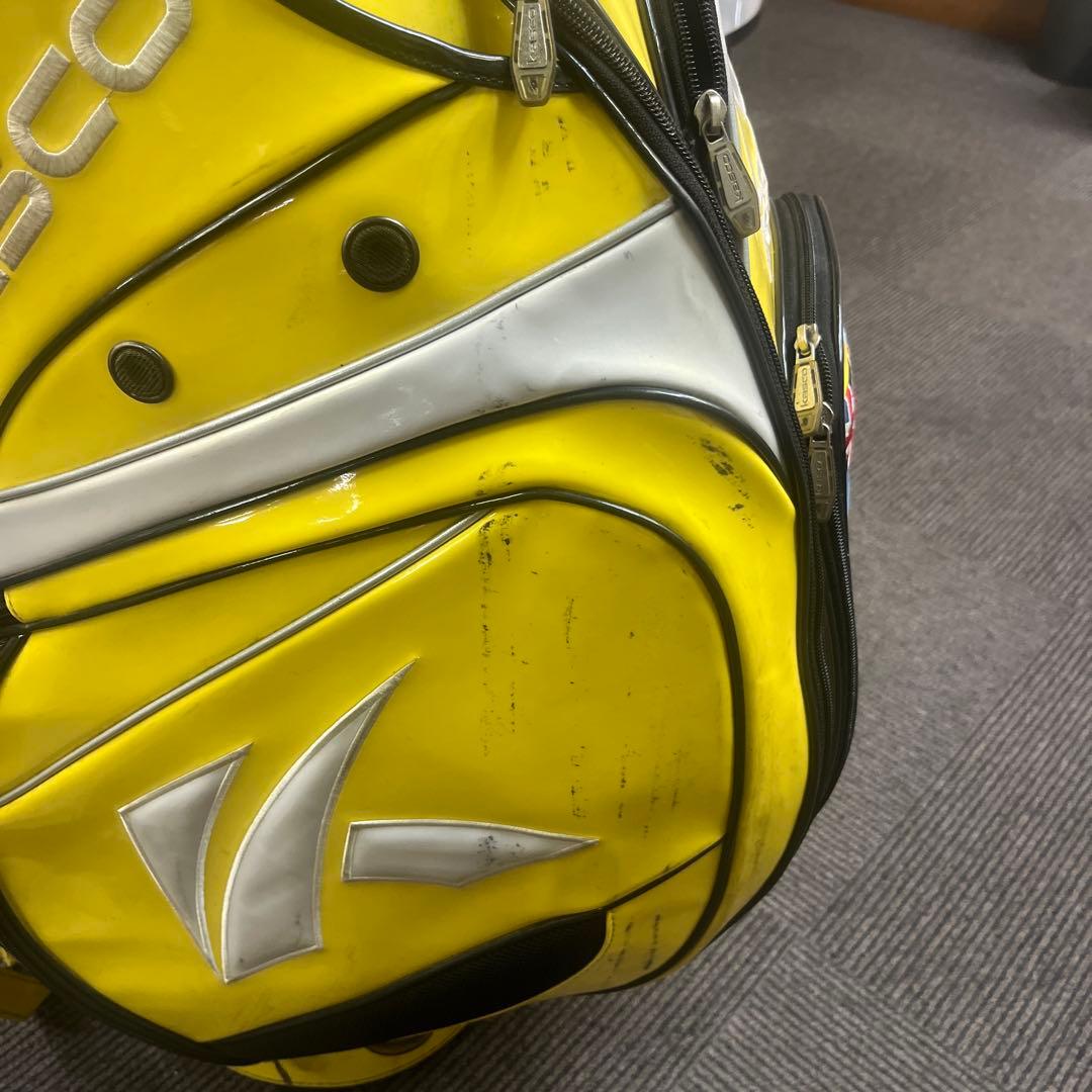 Kascoキャディバック　プロゴルファー実際使用品