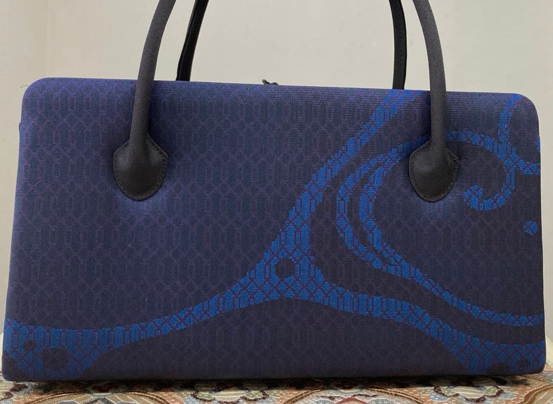 正絹経錦利休和装バッグ(西陣織)