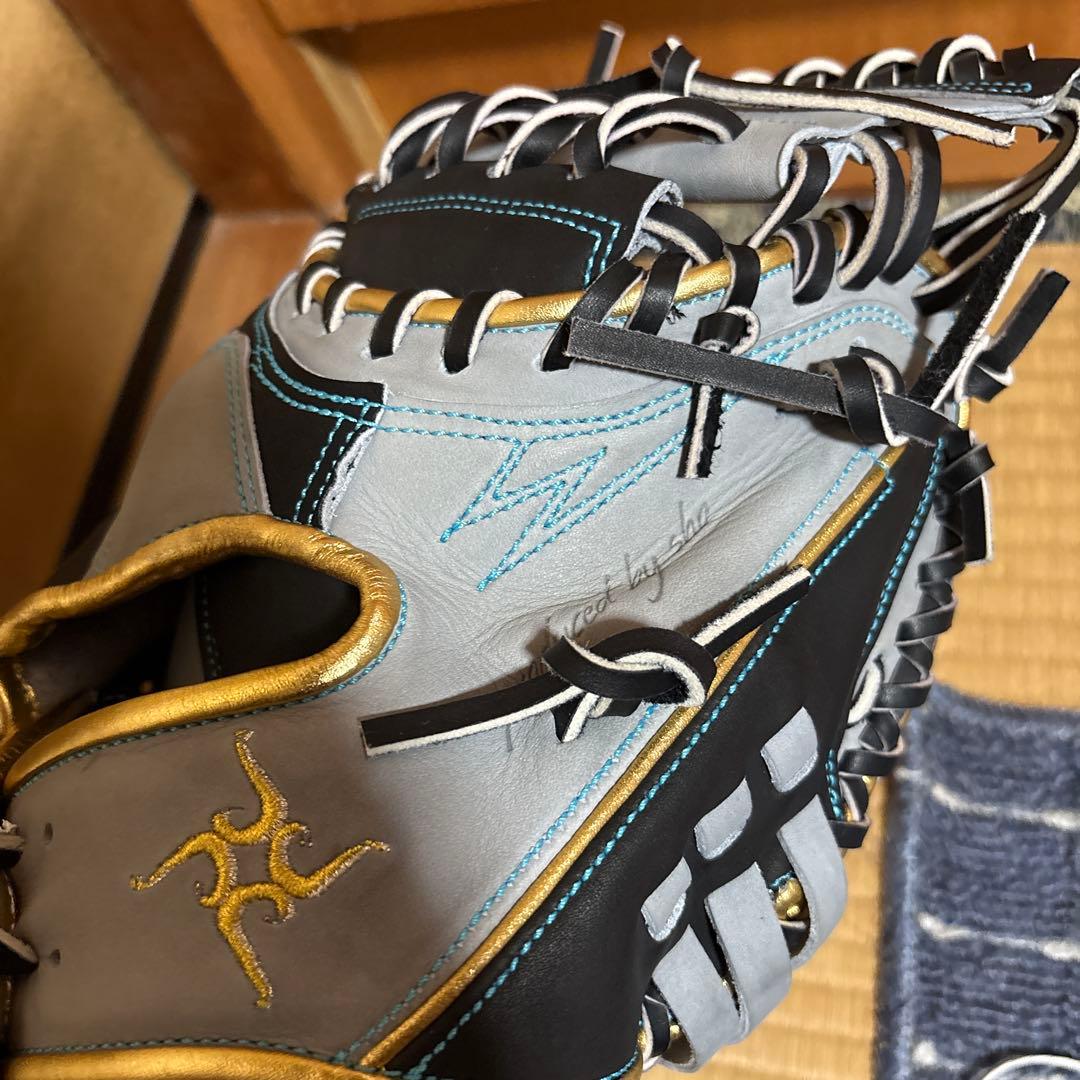 要ミット　軟式用キャッチャーミット 限定カラーKANAME