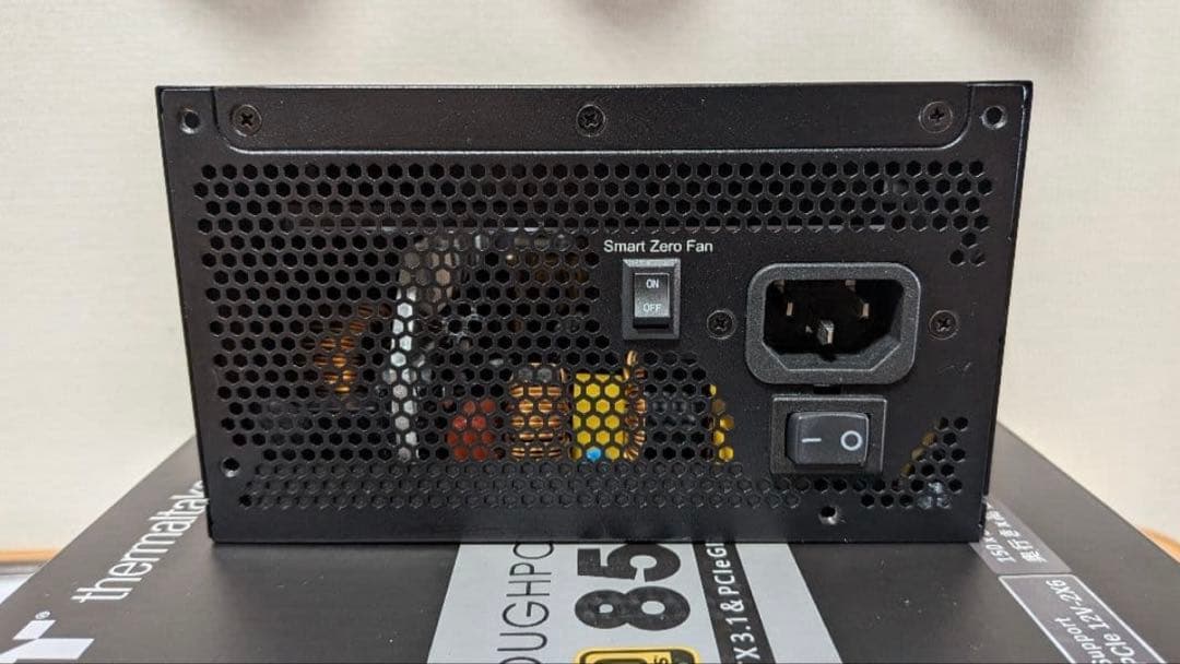 【完全動作品】Thermaltake 850W GOLD+12VHPWRコネクタ