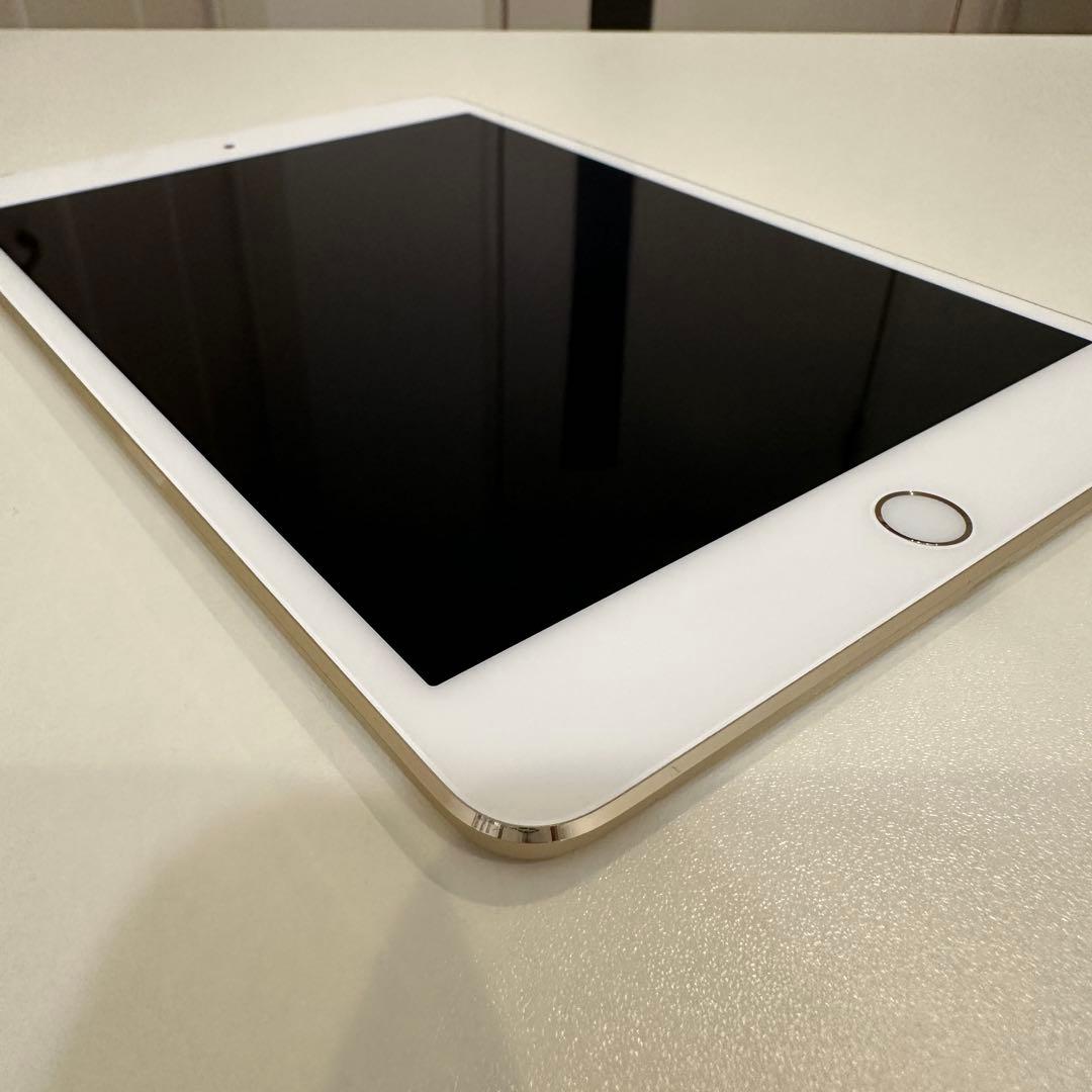 iPad mini4 Gold バッテリー良好 Cellularモデル SBM系