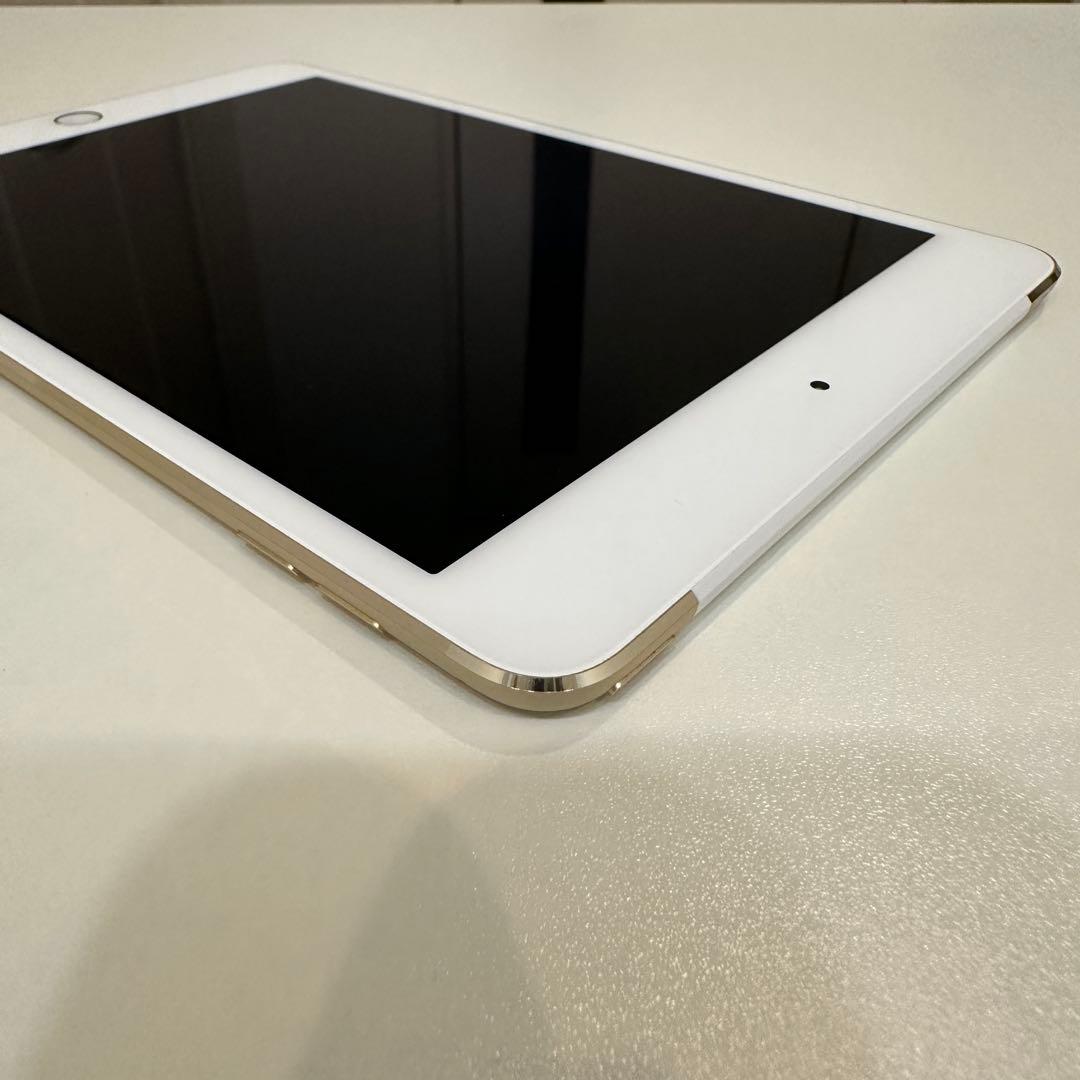 iPad mini4 Gold バッテリー良好 Cellularモデル SBM系