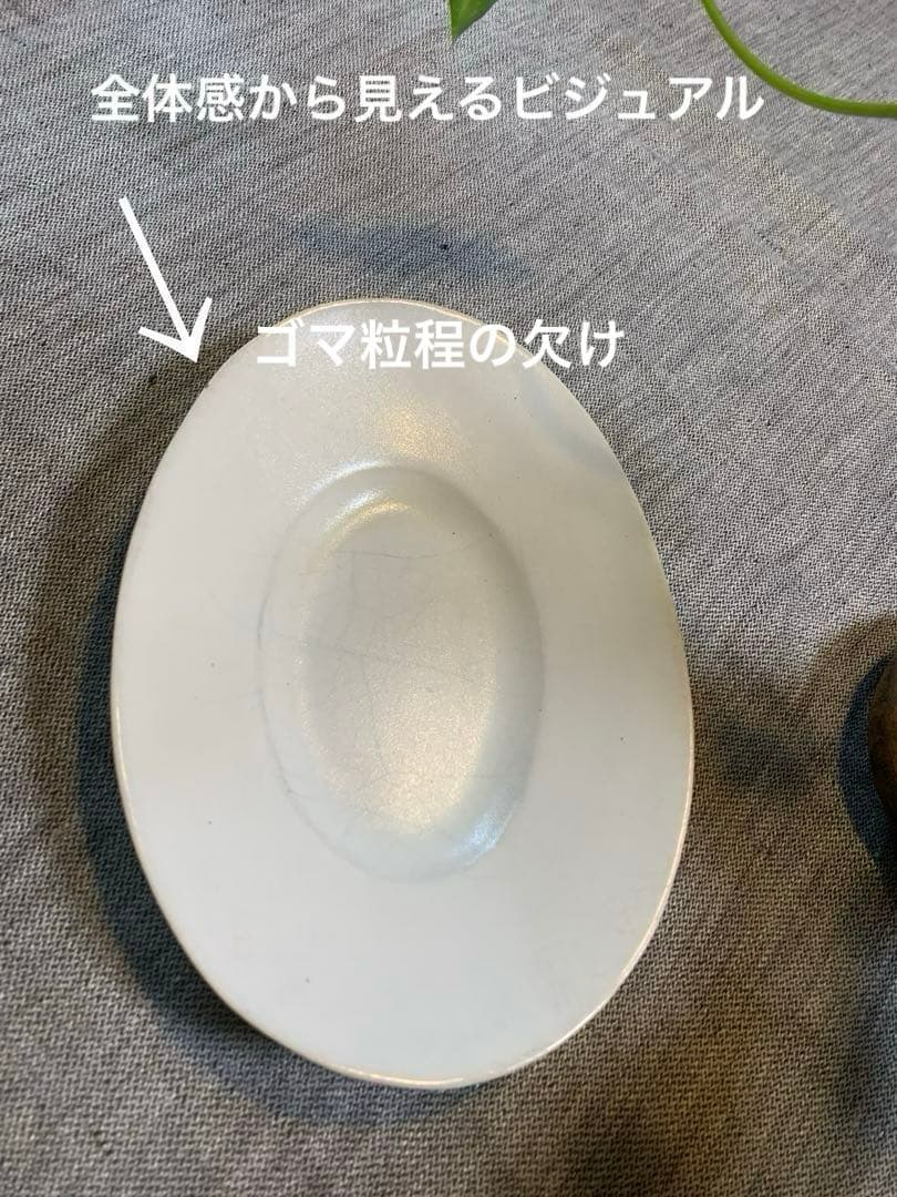 安藤雅信　初期作品　ギャルリ百草　楕円　オランダプレート　美品　希少