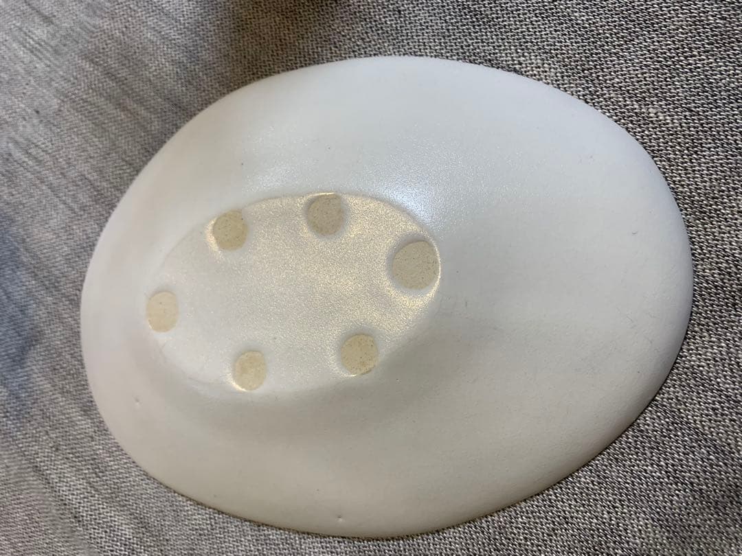 安藤雅信　初期作品　ギャルリ百草　楕円　オランダプレート　美品　希少