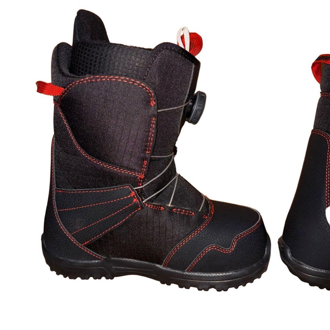 【美品】BURTON ZIPLINE BOA スノボブーツ 23cm 子ども用