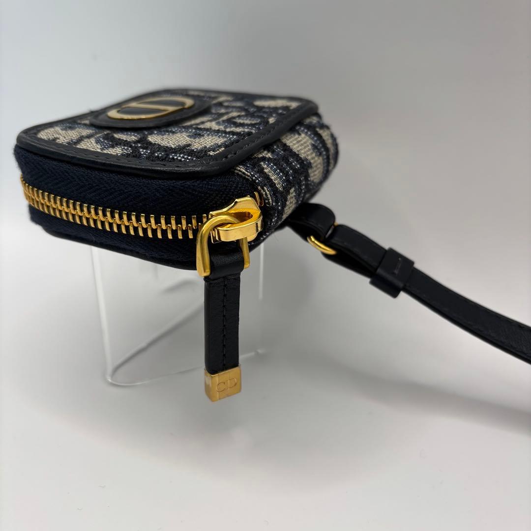 Christian Dior airpods pro ケース　ネイビー　総柄
