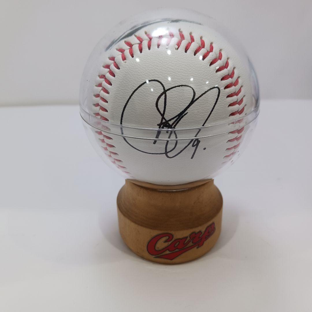 Y2981-29 カープ 野球サインボール 黒田4個 色紙サイン オリックス