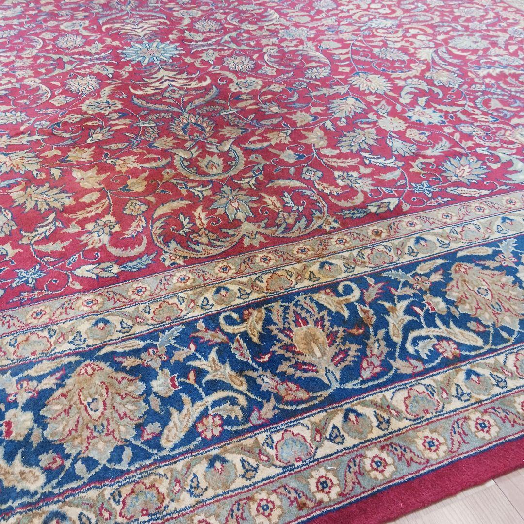 専用Y3068 ペルシャ絨毯 特大判 308×245㎝ ウール 手織り