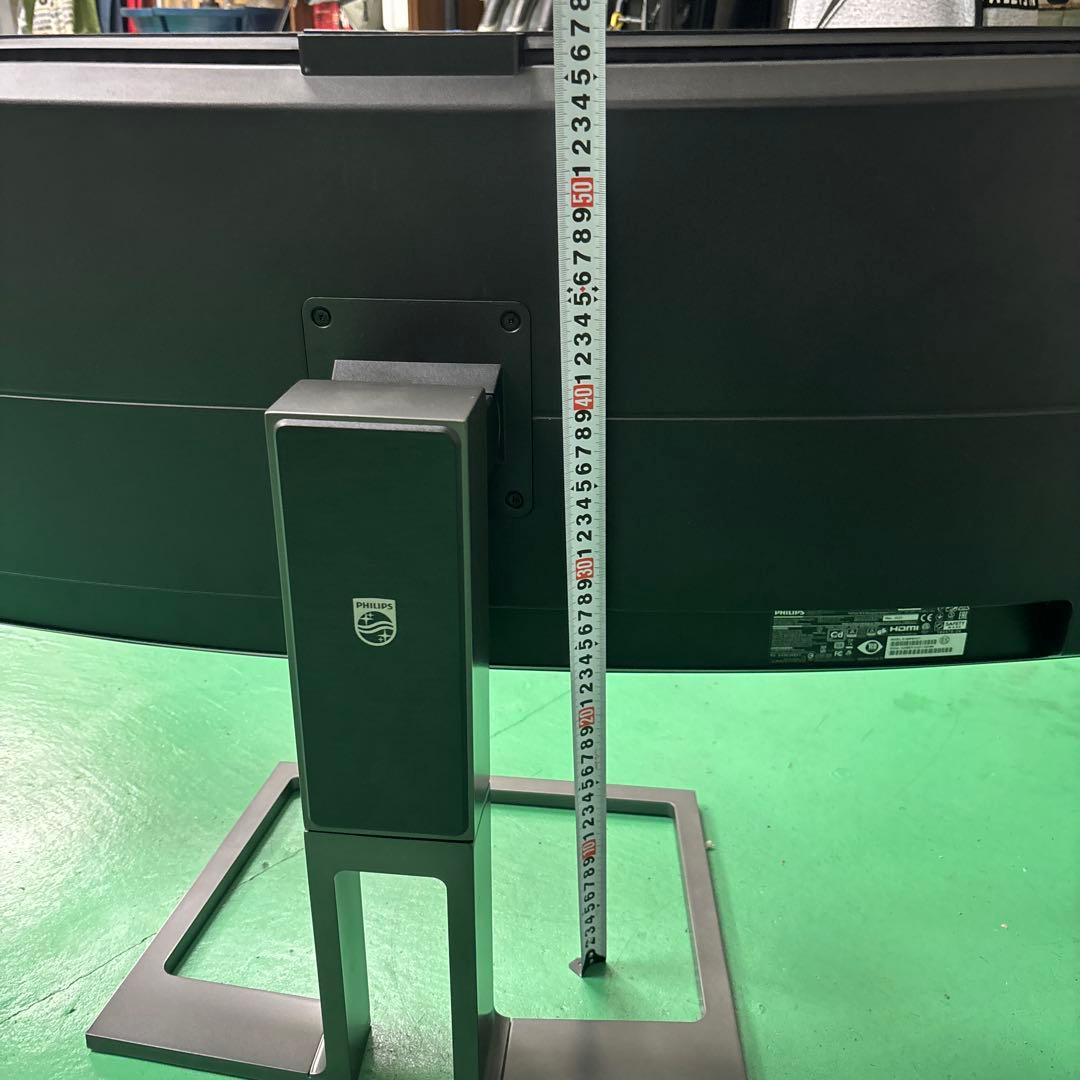 PHILIPS モニター　49インチ　湾曲モニター　超美品　ゲーミングモニター