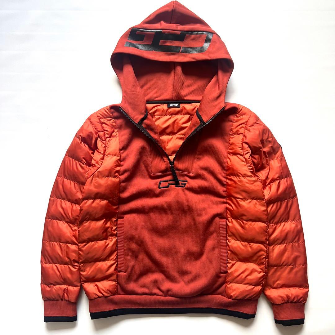 CPG GOLF シーピージー　中綿　ダウンジャケット　メンズ　ロゴ　M