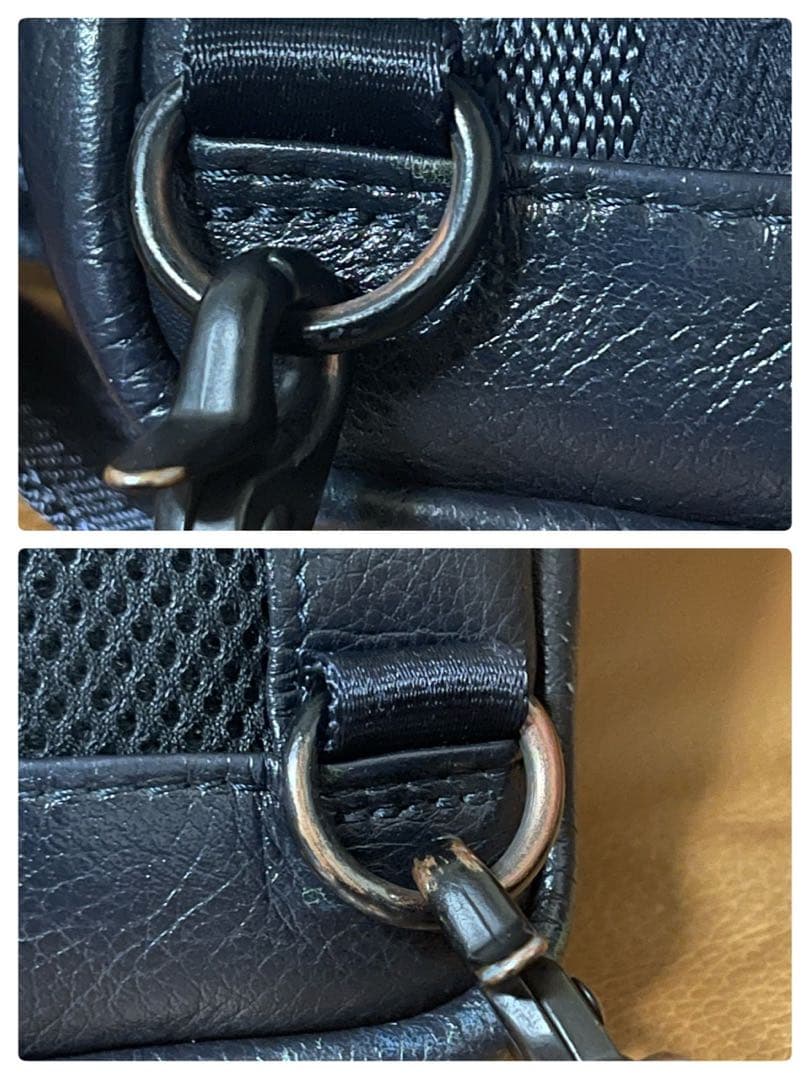 PORTER 吉田カバン　本革　ビジネスバッグ 3way A4可 ブラック