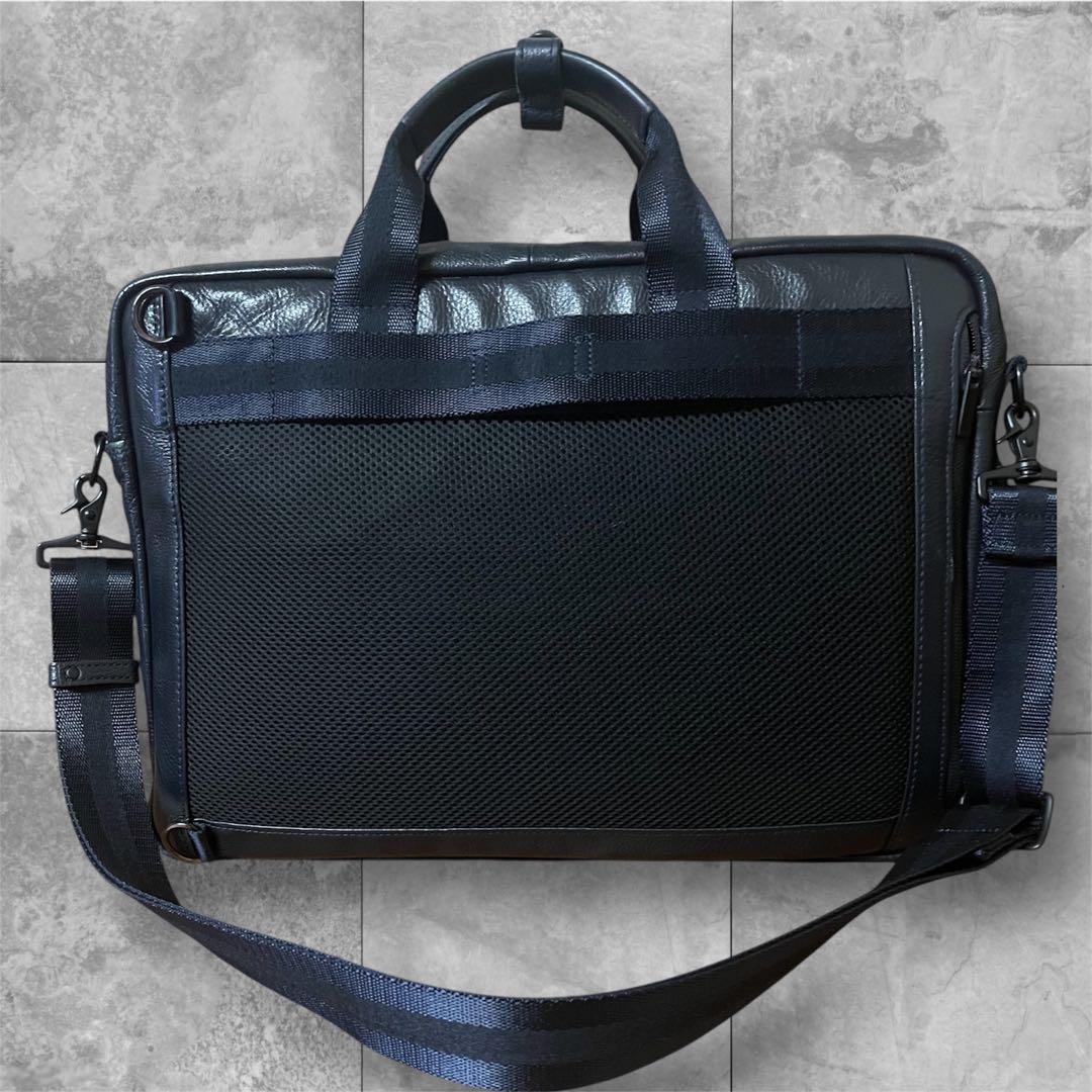 PORTER 吉田カバン　本革　ビジネスバッグ 3way A4可 ブラック