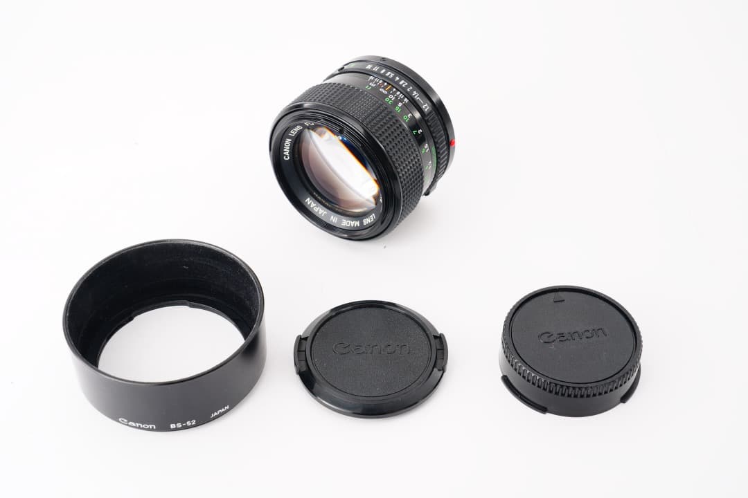 【極美品】 Canon New FD 50mm F1.2 382 キャノン