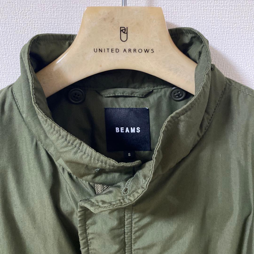 ★人気★BEAMS M65フィッシュテールパーカーカーキ　S