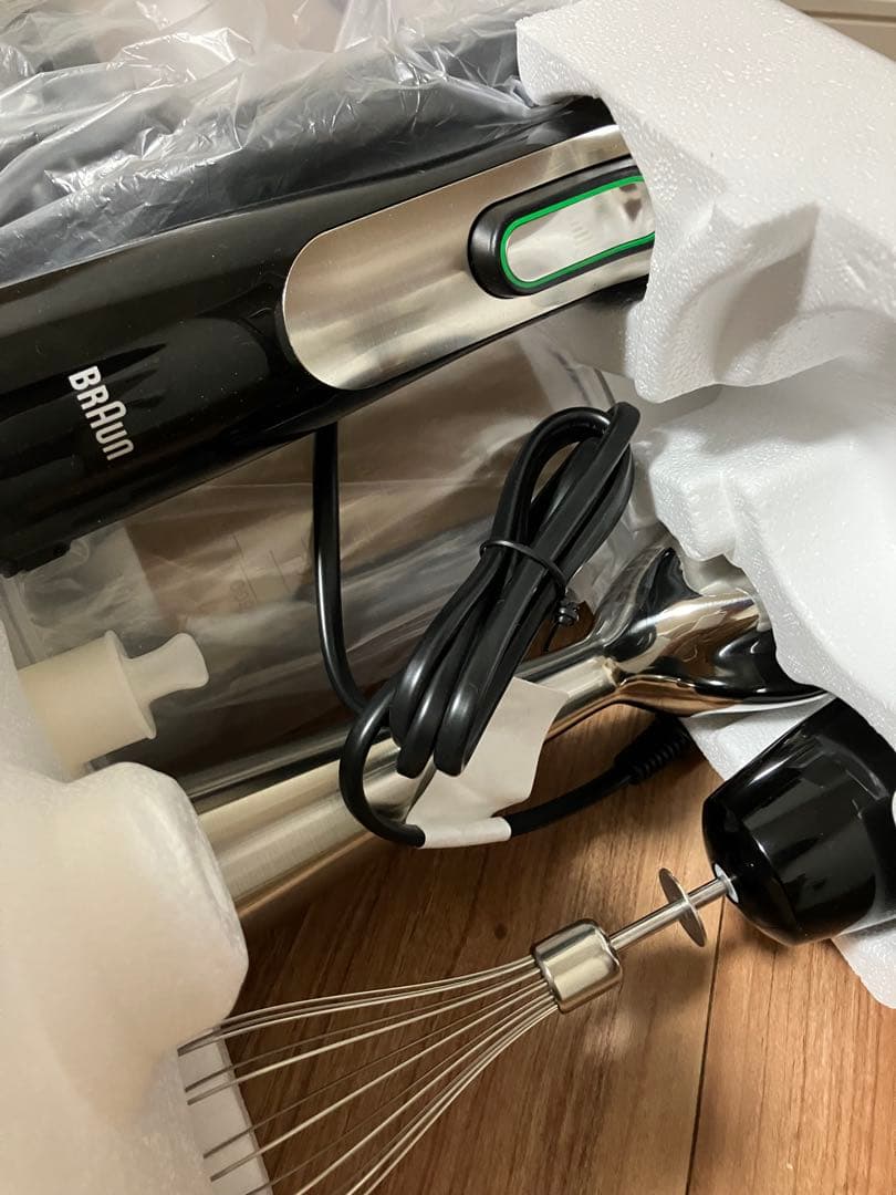 【新品未使用】BRAUN ハンドブレンダー MQ775 マルチクイック7