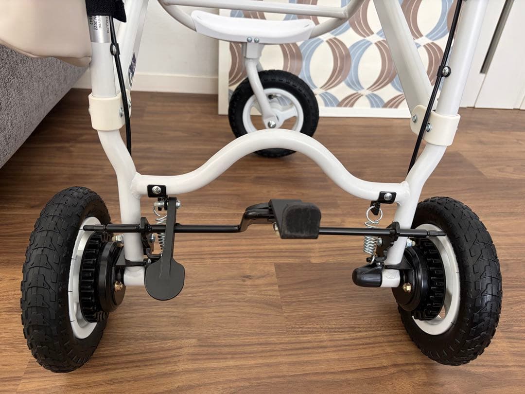 新品　エアバギー　DOME3 スモール　アースグレー　コット＆マルチアダプター