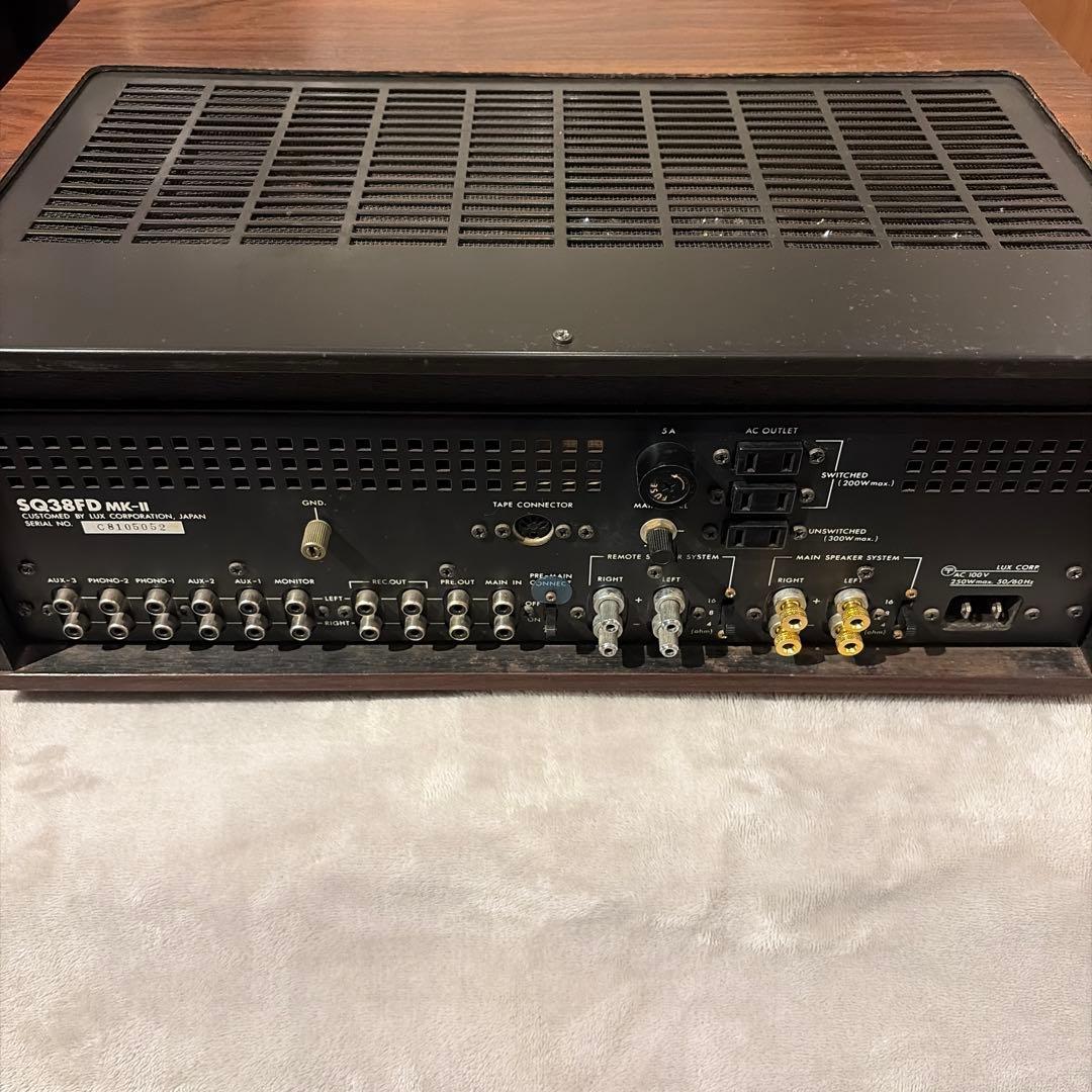 LUXMAN ラックスマン SQ38FD mk2 完動品