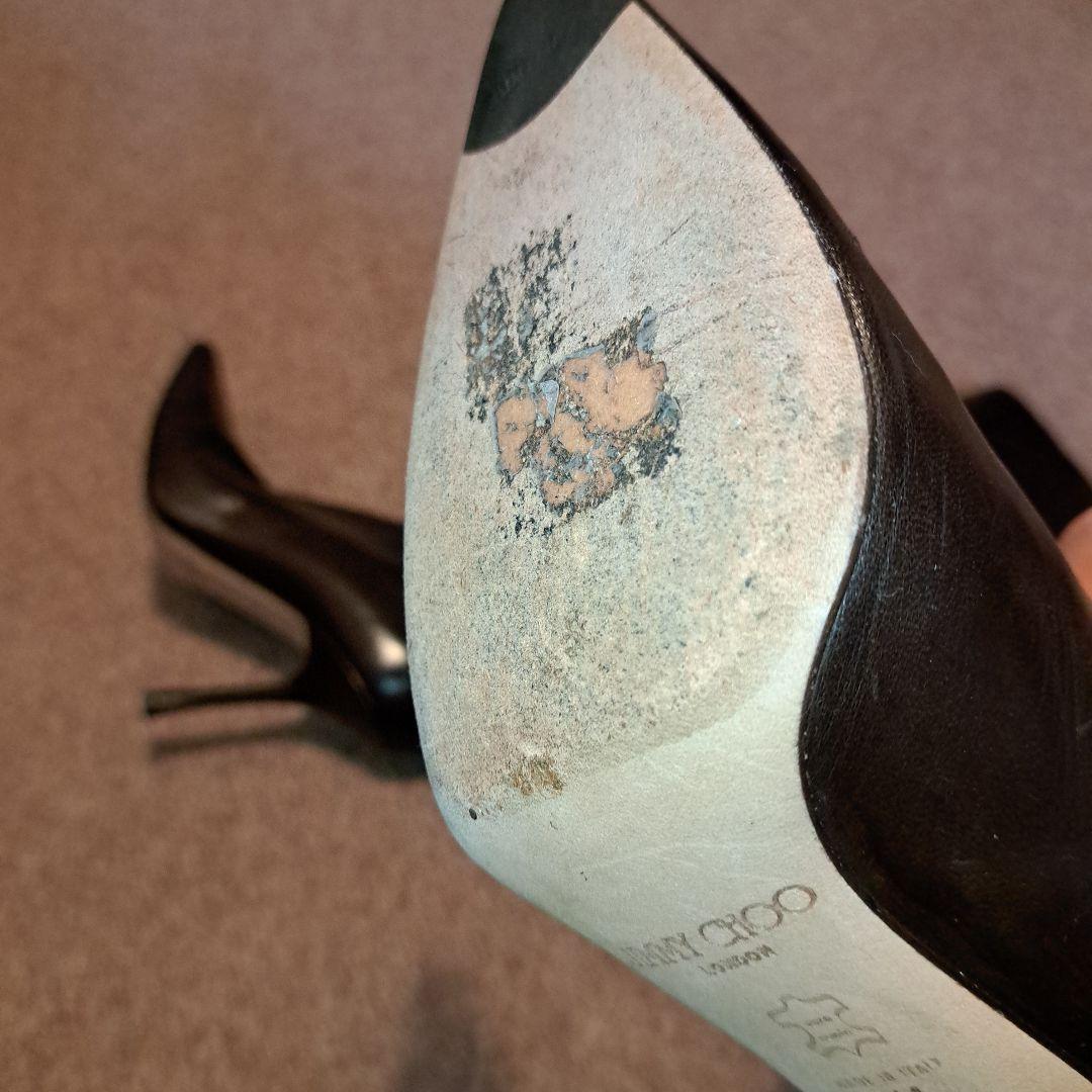 JIMMY CHOO焦げ茶色ブーツ41