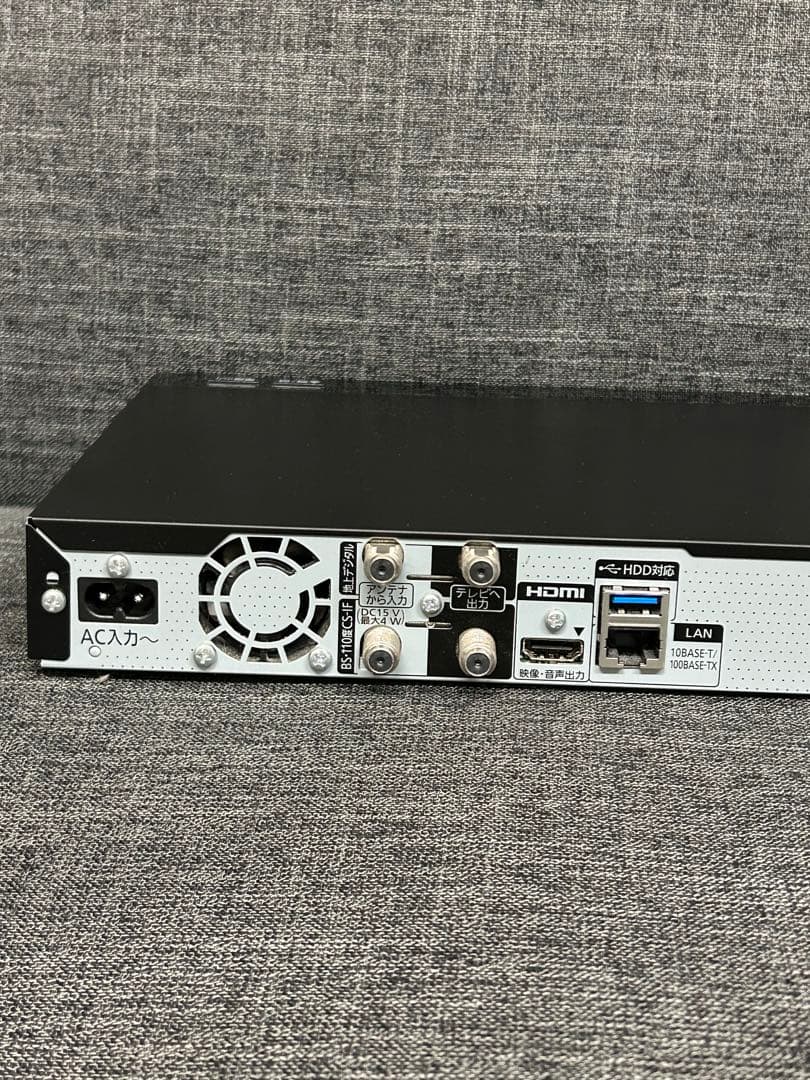 Panasonic Blu-rayレコーダー　2019年製