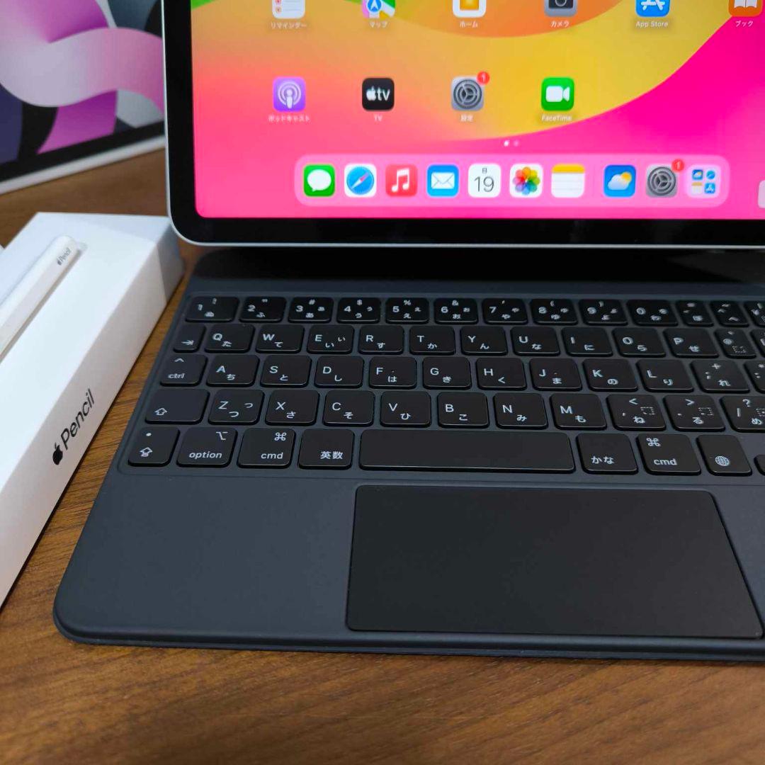iPad Air4 WiFi 64GB、 Pencil 、 Keyboard