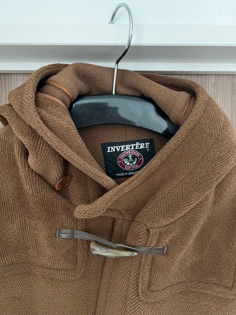 激レア！ヴァンテージINVERTERE ブラウン ダッフルコート 40 難あり