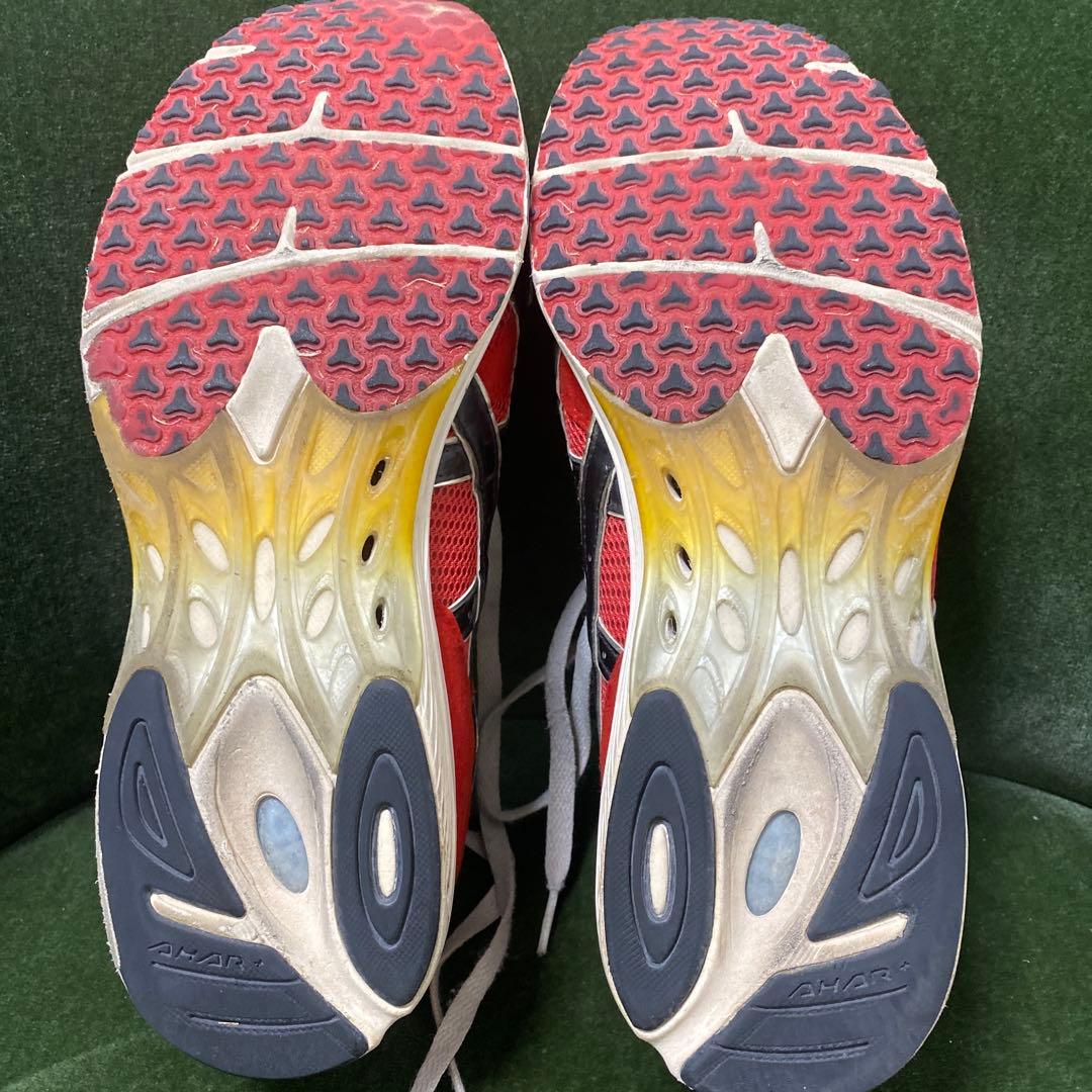 ASICS TARTHER JAPAN ランニングシューズ レッド　サイズ28