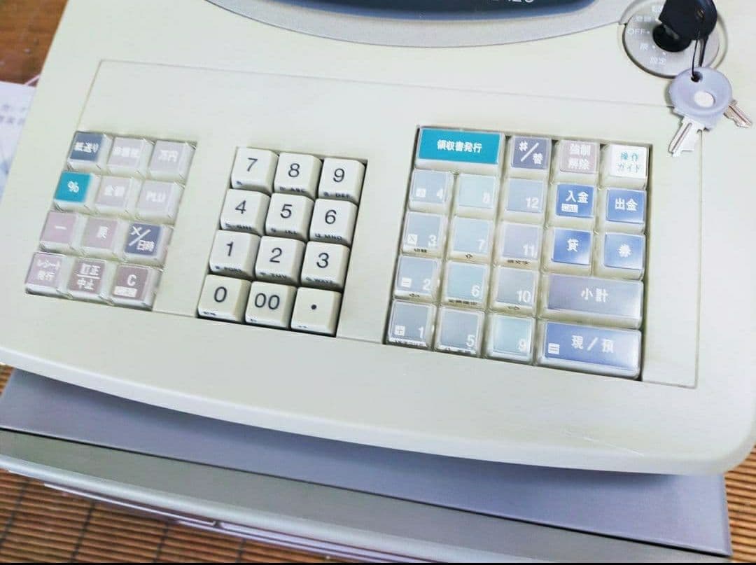 カシオレジスター　TE-120　フル設定込み　送料無料　人気機種　770684